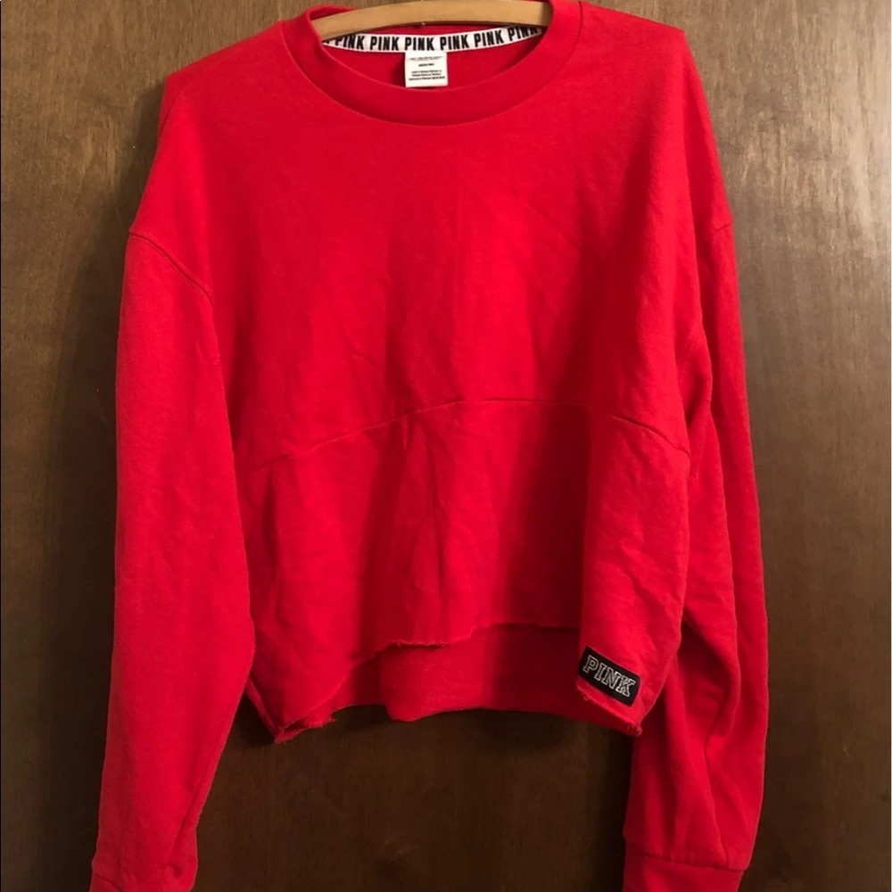 PINK NWOT Red sweater